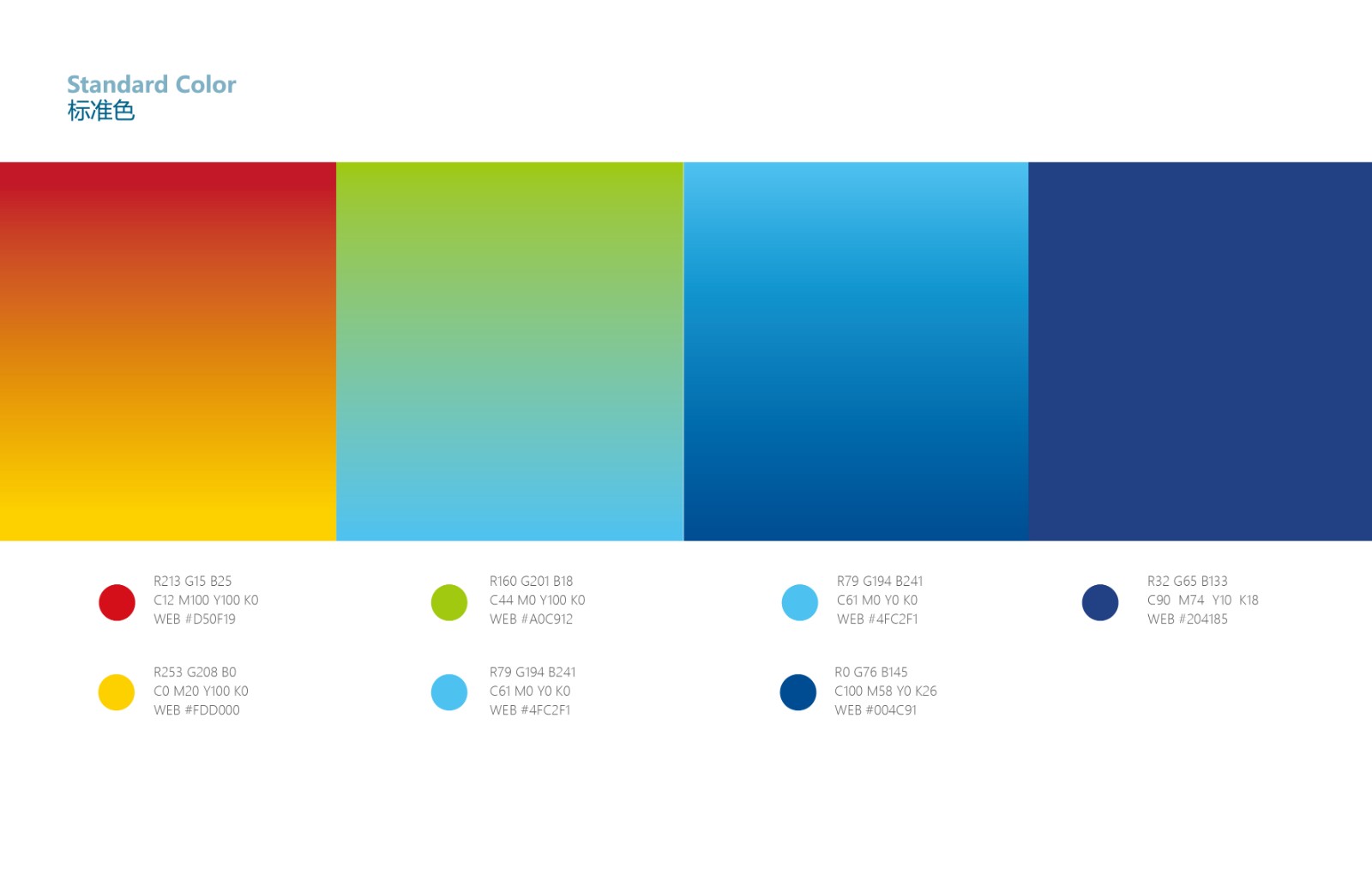 標(biāo)志色彩定位 標(biāo)志色彩定位